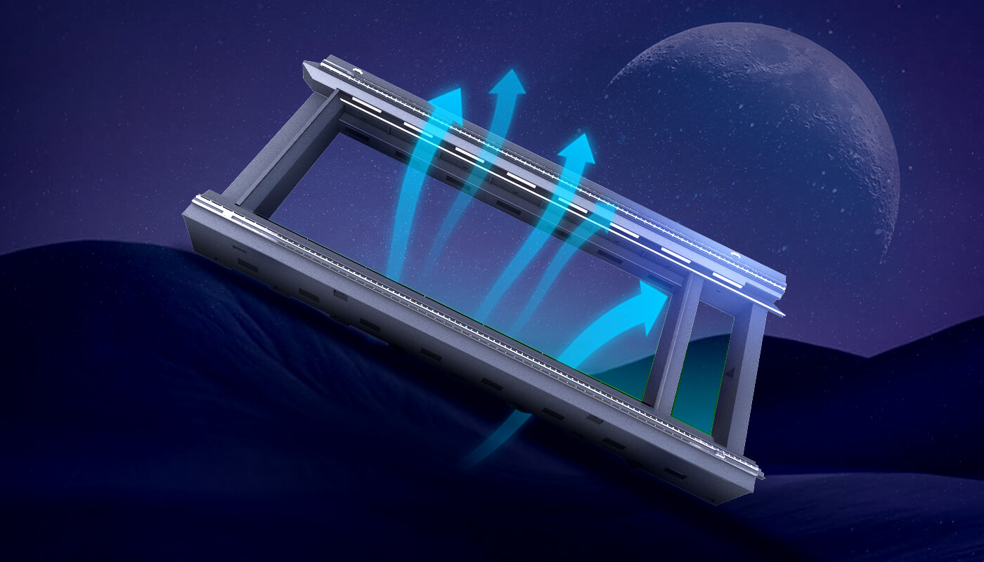 中空/半中空結構機床