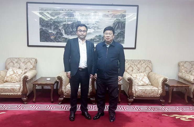 迅鐳激光董事長拜訪中國貿(mào)促會(huì)國際部部長吳蒙！