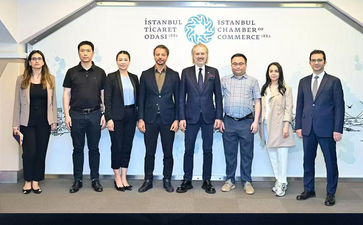 迅鐳激光董事長拜訪伊斯坦布爾商會(huì)和中國駐土耳其大使館