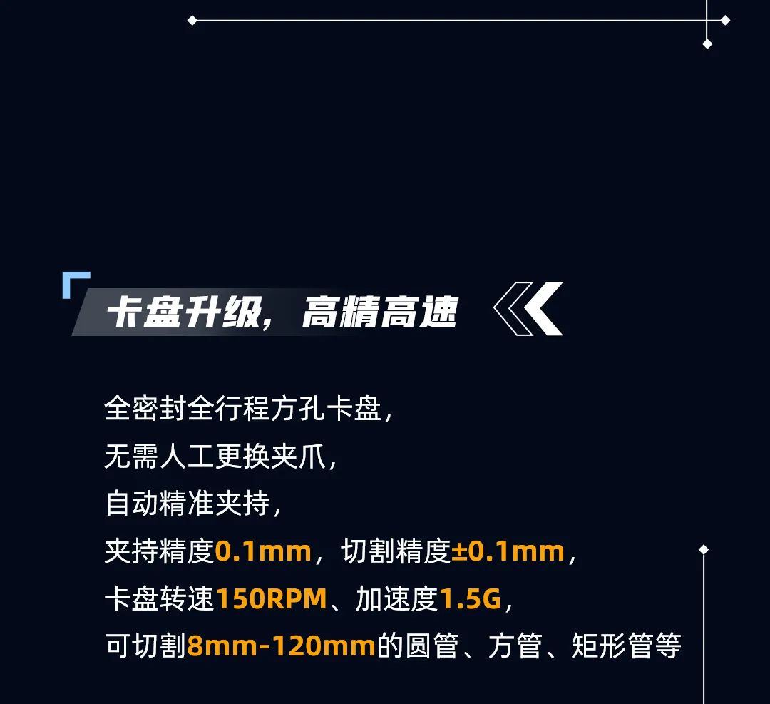 迅鐳激光L12精密切管機 | 小而強大，定義行業(yè)新標桿！(圖9)