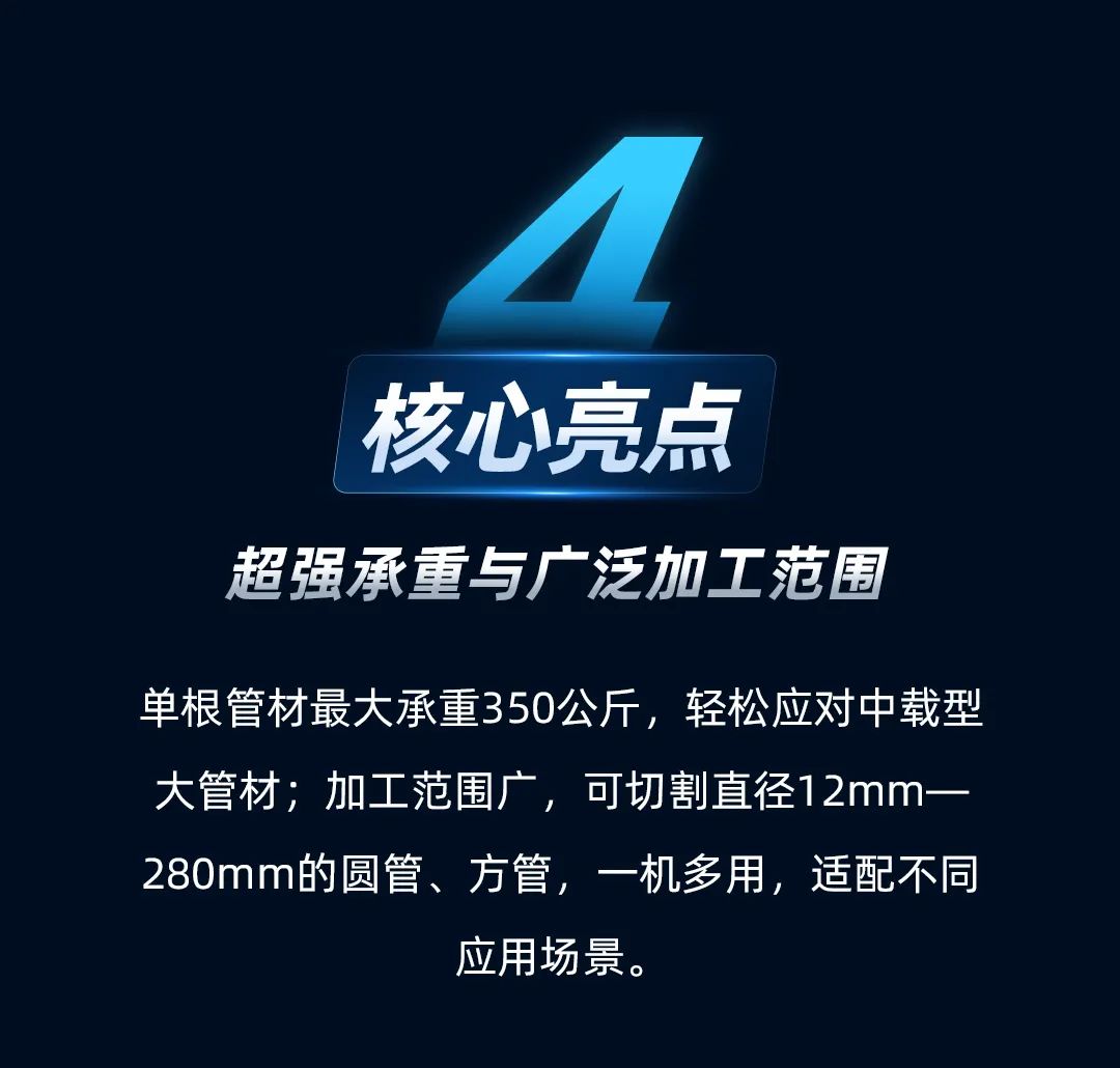 行業(yè)爆款丨迅鐳激光全新一代K2plus中載型激光切管機(jī)！(圖8)