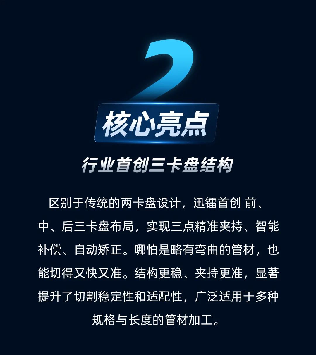 行業(yè)爆款丨迅鐳激光全新一代K2plus中載型激光切管機(jī)！(圖4)